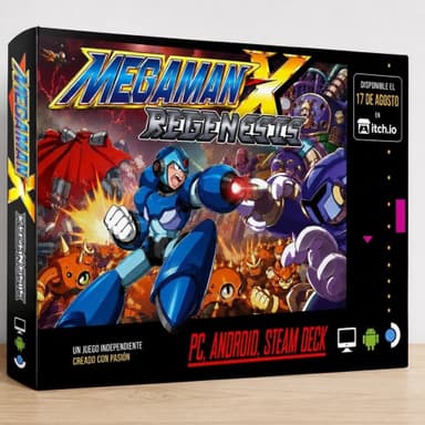 Mega Man X Regenesis GRATIS para PC, Android y Steam Deck en itch.io desde el 17 de agosto | una nueva aventura fanmade