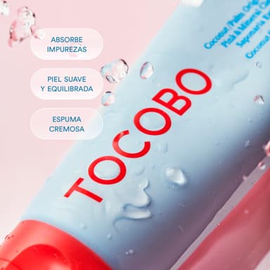 AMAZON: TOCOBO Coconut Clay Cleansing Foam 150 ml – Espuma Limpiadora Facial con Arcilla y Coco, Apta para Piel Mixta a Grasa - Amazon
