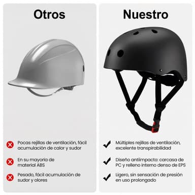 Amazon: Casco Bicicleta para Hombre y Mujer, con Accesorios a Prueba de Viento e Insectos - Amazon