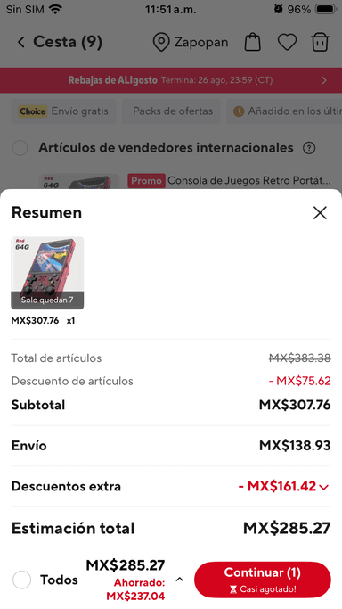 AliExpress: Consola R36s ( precio se llega con monedas ) - AliExpress
