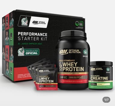 Tiktok Shop Starter Kit selección nacional Optimun Nutrition, Proteína, Creatina y Sachet - TikTok Shop