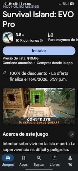 Google Play: Survival Island: Evo Pro