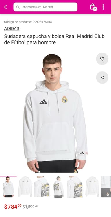 Liverpool: sudaderas adidas Real Madrid al 50 o menos - Liverpool