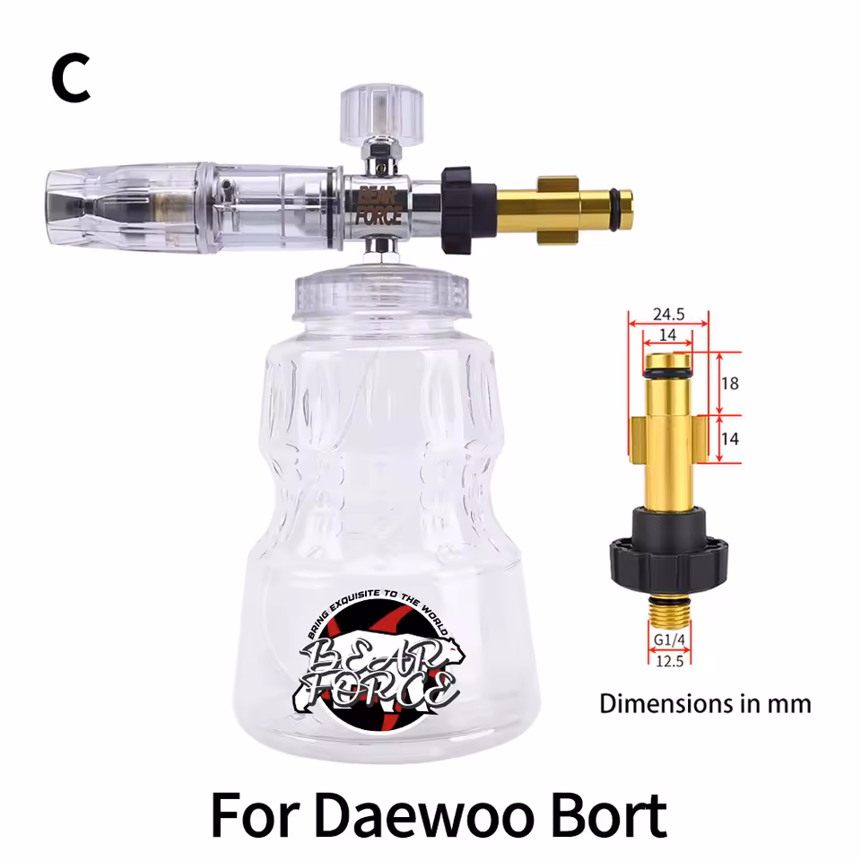 AliExpress: BEAR FORCE Cañón de Espuma Aluminio Hidrolavadora - AliExpress