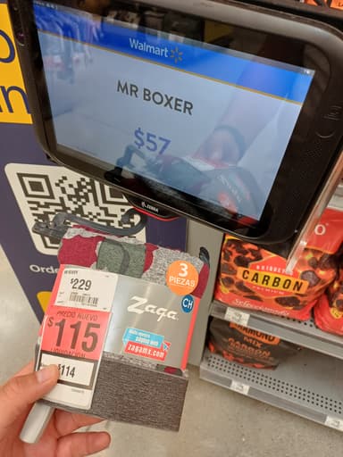 Walmart: Paquete de 3 bóxer para caballero marca Zaga en liquidación - Walmart