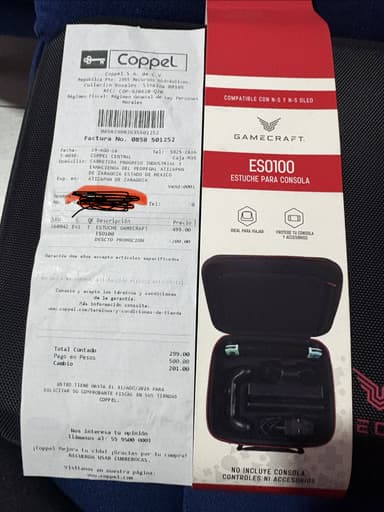 Coppel: Estuche para Nsw de $499 a $299 - Coppel