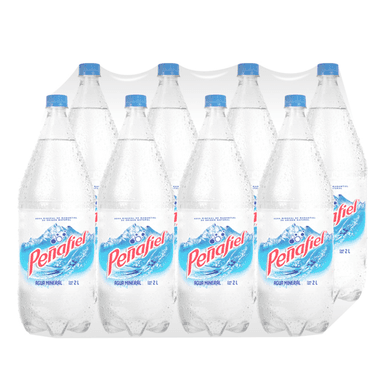 Amazom: Peñafiel, Agua Mineral 2 L, Botella Pet (8 pack) precio c/u comprando 3 - Amazon