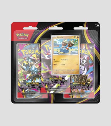 El Palacio de Hierro: Pokémon TCG 3 Blister Pack Pitch Black - El Palacio De Hierro
