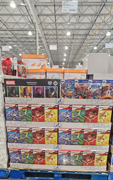 Costco: Colección de 4 rompecabezas 1000pz c/u marca Novelty - Costco