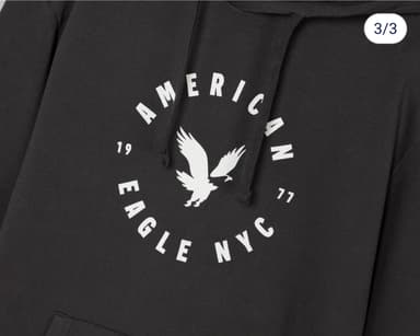 Coppel, Sudadera American Eagle Negra - Coppel