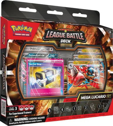 AMAZON: Pokémon TCG: Mega Lucario Ex League Battle Deck - Amazon