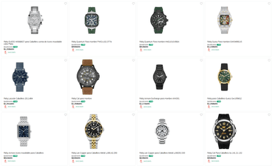 Sanborns: Hasta 80% de descuento en relojes para dama y caballero - Sanborns