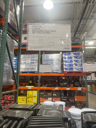 Escalera plegable costco - Costco