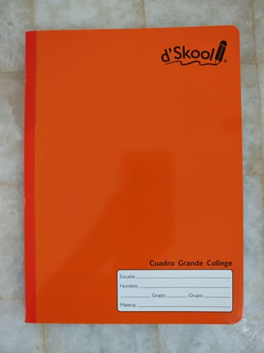 Del Sol Cuaderno College d'Skool Cosido - Del Sol