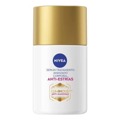 Amazon: NIVEA Serum tratamiento avanzado Luminous630 anti-estrías (100 ml) 48 horas de humectación profunda y piel suave - Amazon