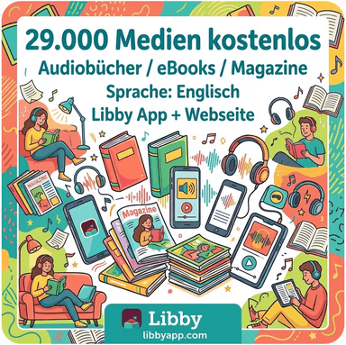 APP con 29000+ contenidos multimedia GRATIS | Audiolibros + eBooks + Revistas | Credencial gratis Biblioteca Nacional de Malasia