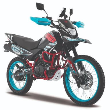 Elektra: Motocicleta Doble Propósito Italika DM200 Con GPS Azul 12 msi PayPal y Banorte - Elektra