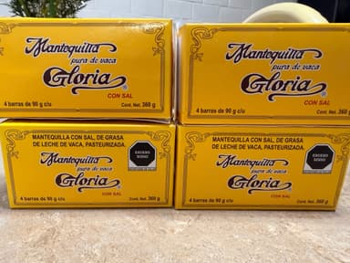 Soriana Mercado Mantequilla Gloria 360 g - Soriana