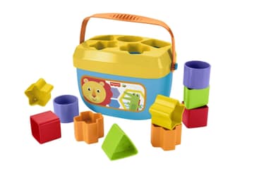 Amazon: Fisher-Price Primeros Bloques del Bebé Cubo Clasificador 6+ Meses - Amazon