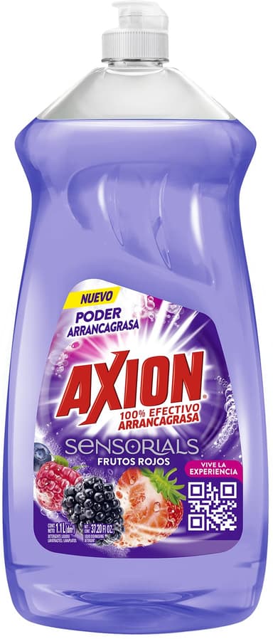 Amazon: Axion Lavatrastes Líquido Frutos Rojos 1.1L │$38 c/u comprando 6│$35 c/u comprando 10│con Plana y Ahorra│ - Amazon