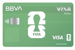 BBVA: GRATIS Tarjeta conmemorativa del mundial FIFA 2026 para los peques de la family LINK CARD