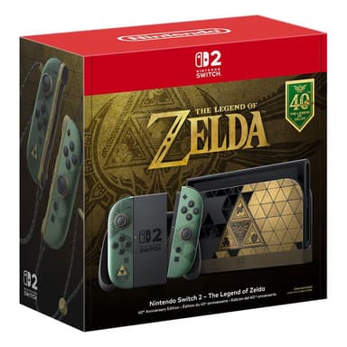 PlayAsia: Nintendo Switch 2 (The Legend of Zelda 40th Anniversary Edition) - Playasia