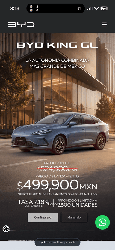BYD king 2027 DM-í PREventa - BYD