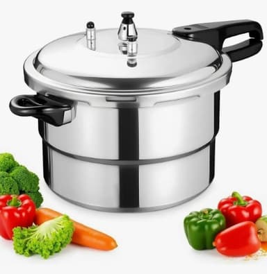 Mercado Libre: Olla Express De Presión Aluminio 7 Lts Válvula De Seguridad - Mercado Libre