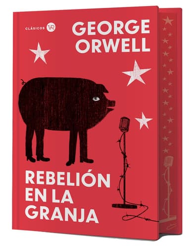 Amazon: Rebelión en la granja -Edición de Lujo - Cantos pintados: Edición especial con cantos decorados - Pasta dura - Amazon