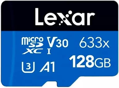 Amazon: Lexar tarjeta microSDHC/microSDXC UHS-I de Alto Rendimiento (128 GB) - Amazon