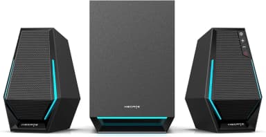 Amazon: Edifier G1500 MAX 2.1 - Altavoces para PC, 60 W Hecate Gaming con subwoofer, RGB, Bluetooth 5.3, USB, tipo C, AUX 3.5 mm, negro - Amazon