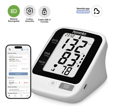 Mercado Libre: Baumanometro Digital Brazo Recargable USB Monitor Medidor Presión Arterial Tensiómetro Aparato Checador de Presión FEMMTO - Mercado Libre