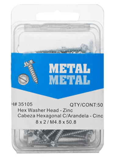 Home Depot: Recopilación de Tornillos para metal cabeza hexagonal marca HILLMAN (tienda y en linea) - Home Depot