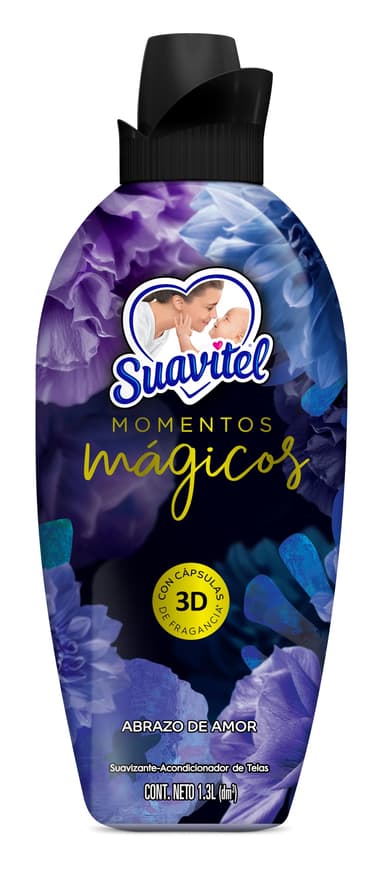 AMAZON: Suavitel Suavizante de Telas Momentos Mágicos Abrazo de Amor 1.3 L (Planea y Ahorra) - Amazon