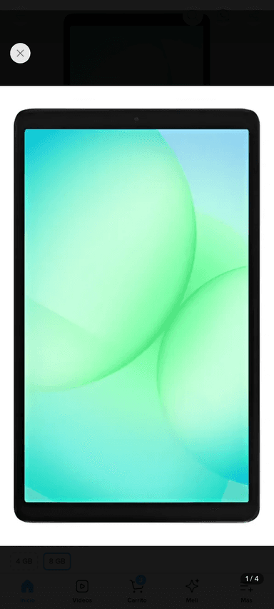 Mercado Libre: Galaxy Tab A11 Ram 8Gb/ 128Gb Plata Samsung - Mercado Libre