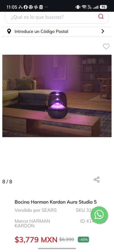 Sears: Harman Kardon Aura 5 - Sears