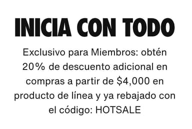 Nike: Hasta 50% descuento en toda la tienda + 20% adicional para miembros en compras mayores de $4,000 en productos seleccionados - Nike