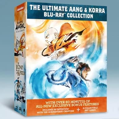 Amazon: Avatar La Leyenda de Aang + Korra Blu Ray - Amazon