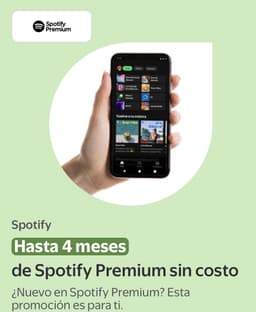 Walmart Beneficios | Spotify Premium 4 meses sin costo