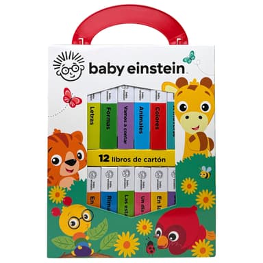 Amazon: Baby Einstein - Mi Primera Biblioteca - 12 Libros de Carton - Amazon
