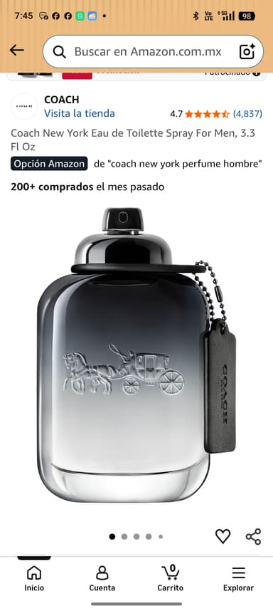 Amazon: Perfume Coach New York - Amazon