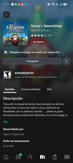 Xbox: Santa's Sweatshop