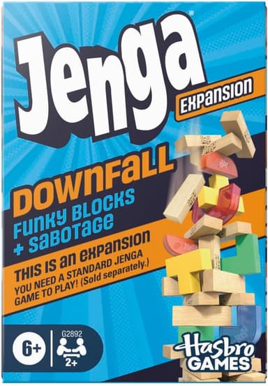 Amazon: Hasbro Gaming Jenga Caída Libre Expansión - Amazon
