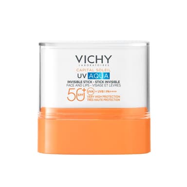 Amazon: Vichy Capital Soleil UV Aqua Protector Solar en Stick Dermatológico 9g, Protector Solar en Barra con FPS 50+ y Acabado - Amazon