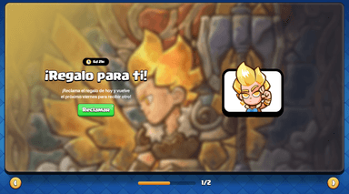 Clash Royale: Emote de la Valquiria Heroe disponible en Supercell Store gratis