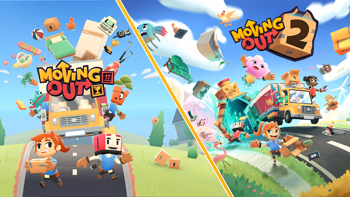 Nintendo: Moving Out & Moving Out 2 Bundle eShop MX - Nintendo