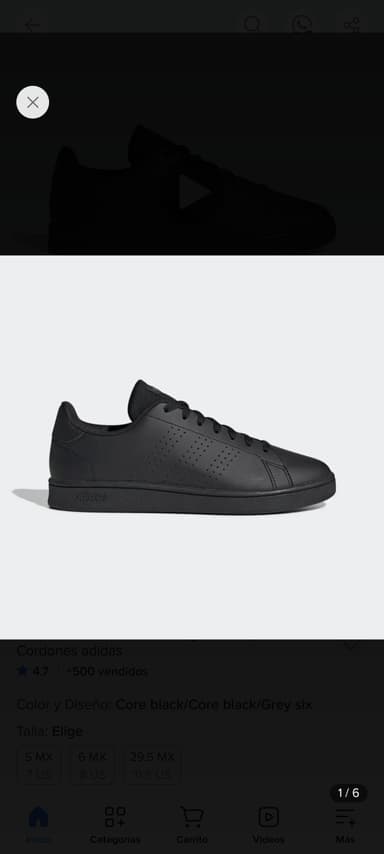 Mercado libre Tenis Para Hombre Advantage Base Ajuste Cordones adidas - Mercado Libre