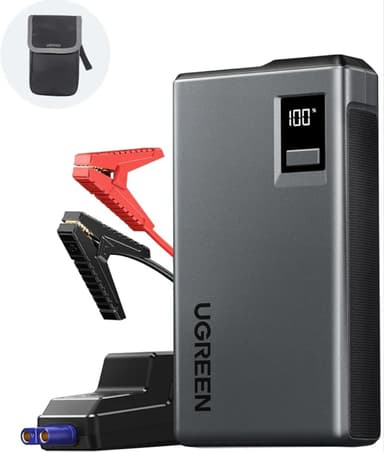 Amazon. UGREEN. Arrancador Batería de Coche Portátil 12000mAh - Amazon