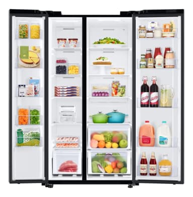 Mercado Libre: Refrigerador Inverter Side By Side 28 pies black matt - Mercado Libre