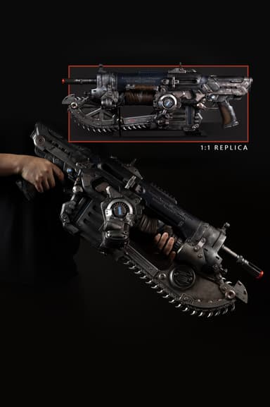Xbox Game Studios Shop: Gears of War Prototype Lancer Replica 1:1